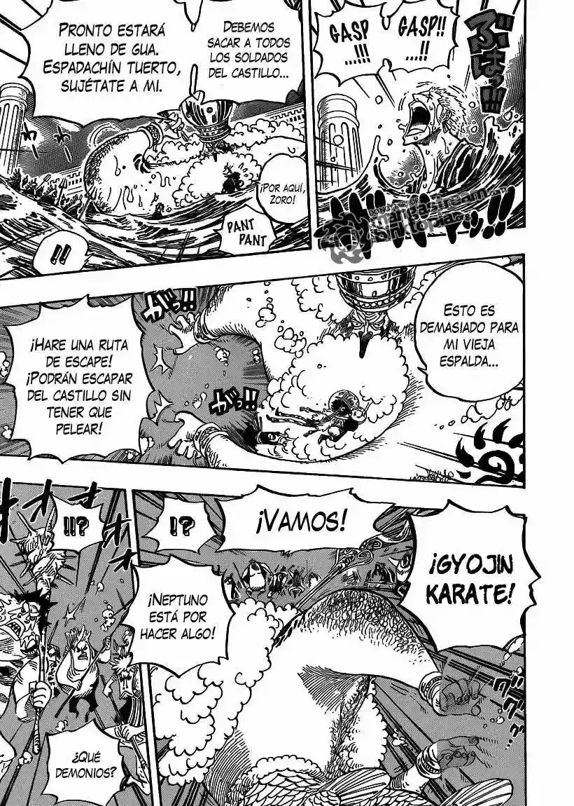 One Piece Capítulo 619 - Página 4 en español