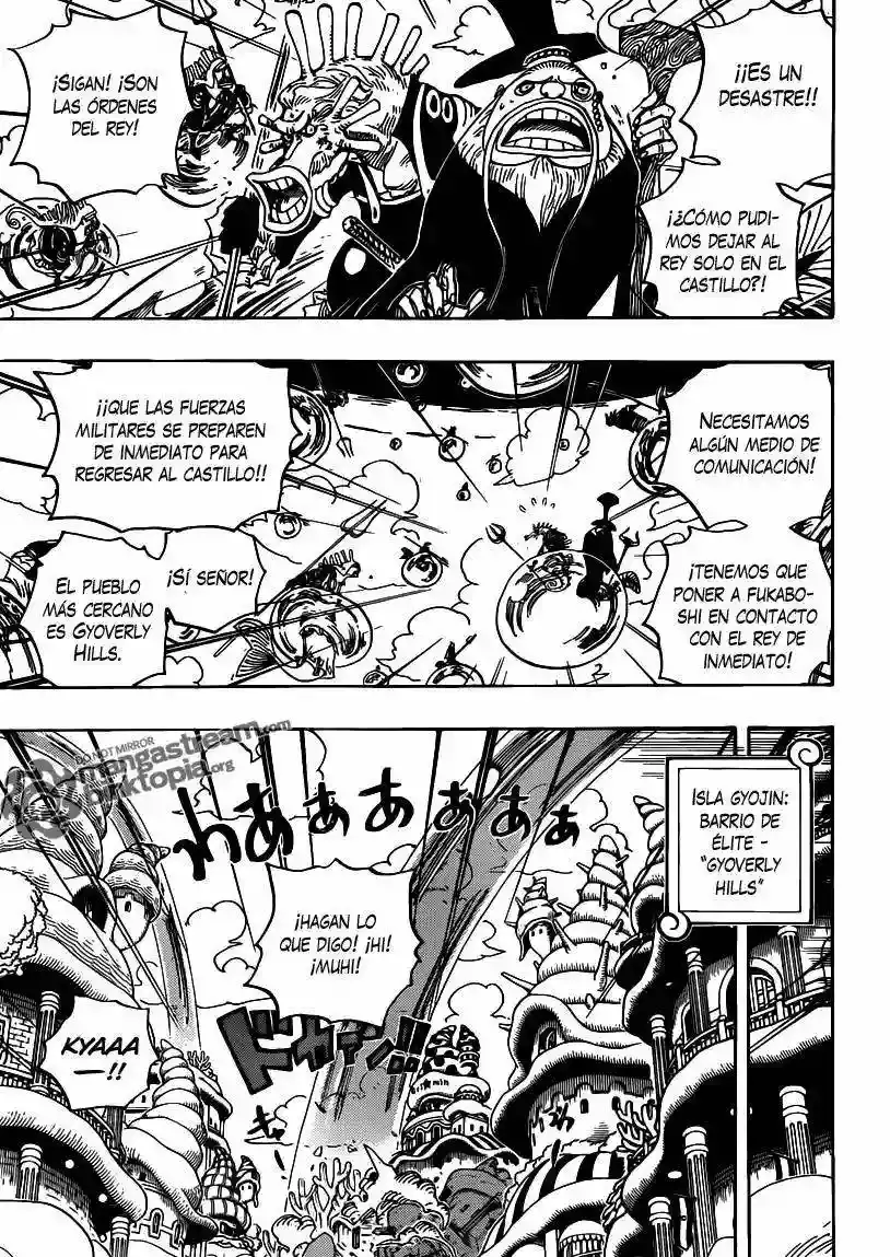 One Piece Capítulo 620 - Página 4 en español