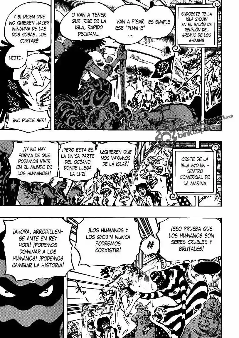 One Piece Capítulo 620 - Página 6 en español