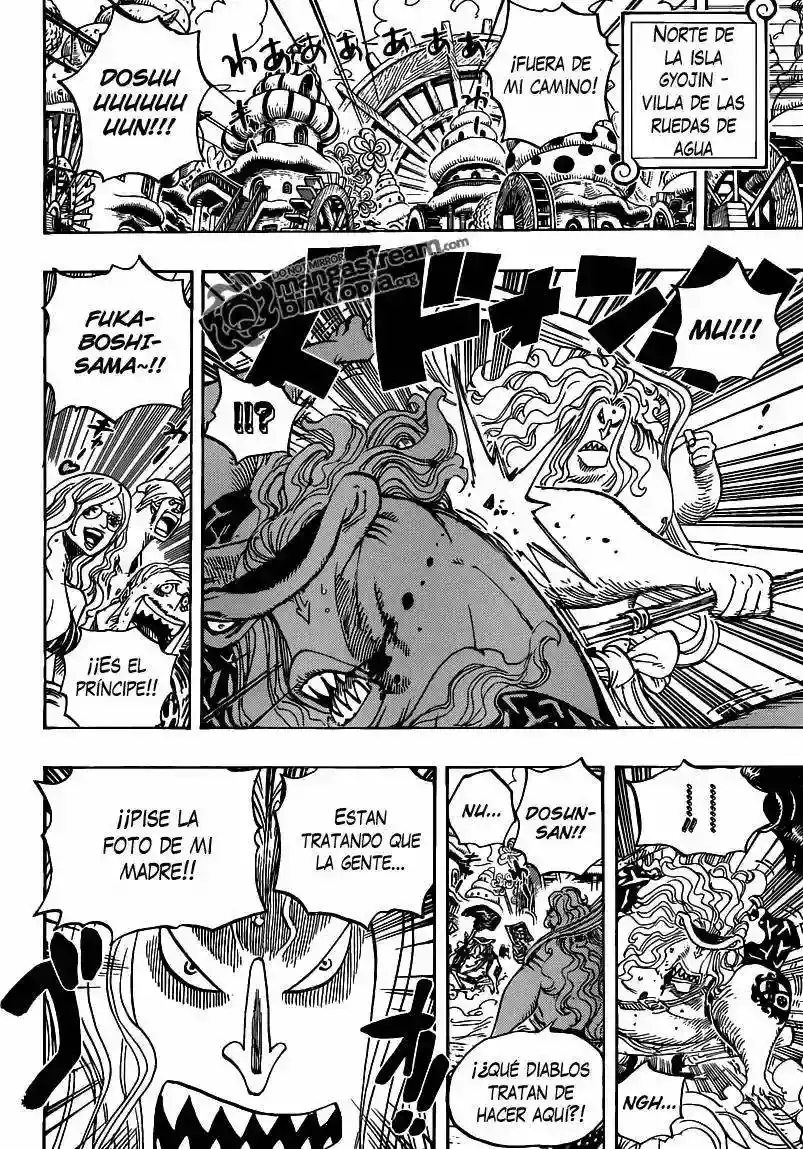 One Piece Capítulo 620 - Página 7 en español