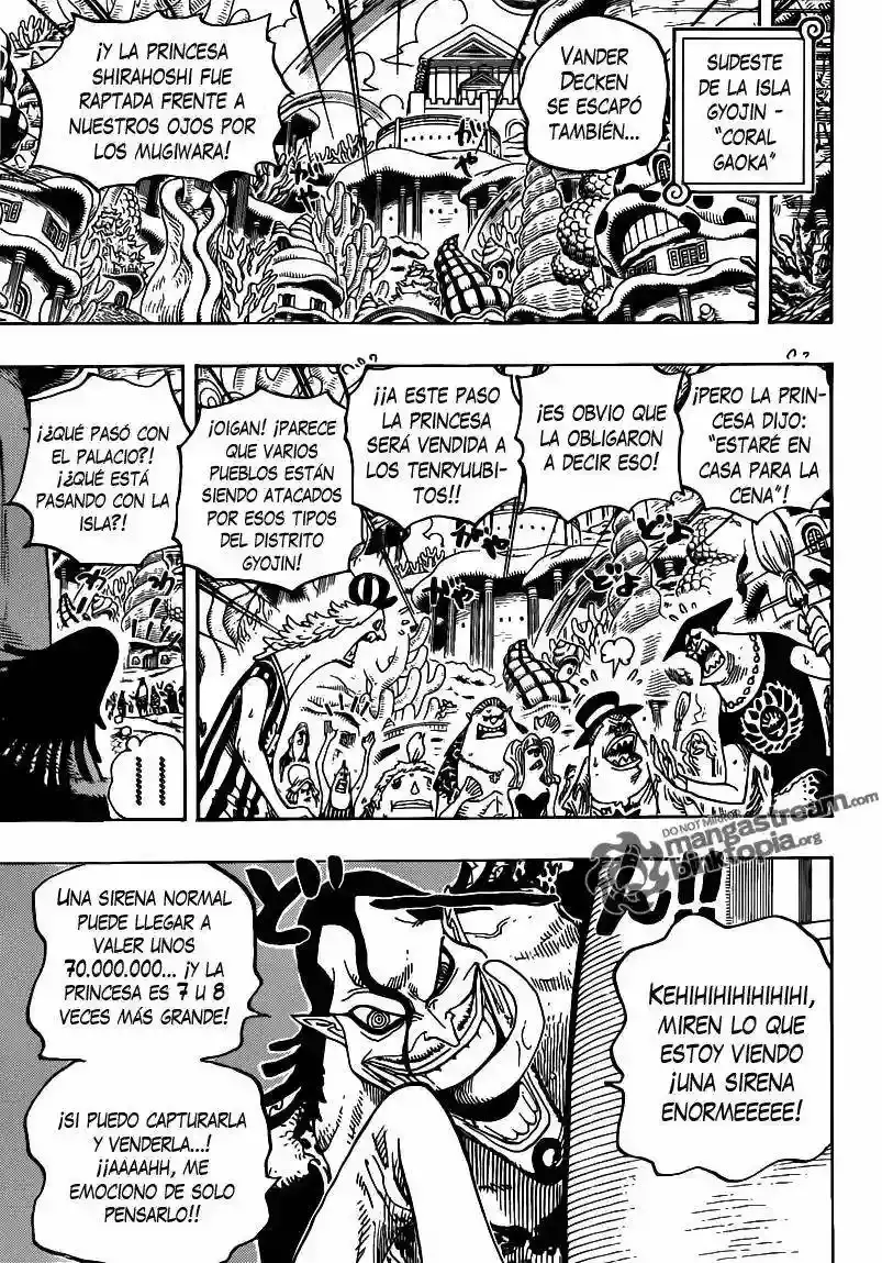 One Piece Capítulo 620 - Página 8 en español
