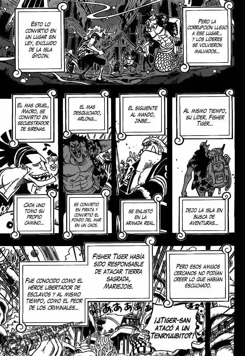 One Piece Capítulo 621 - Página 16 en español