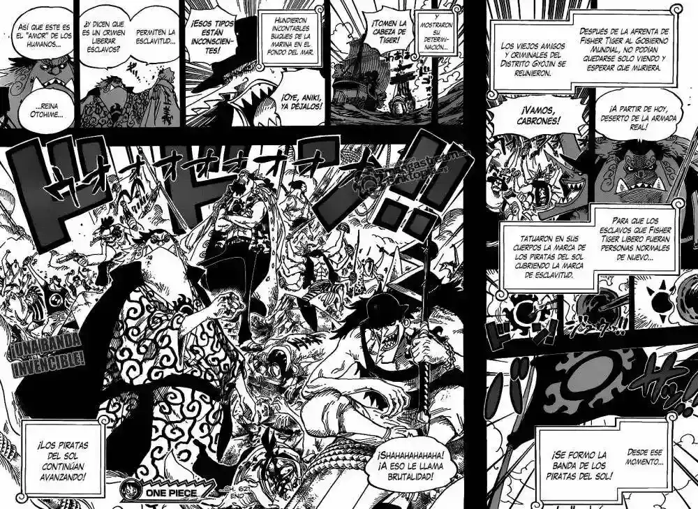 One Piece Capítulo 621 - Página 17 en español
