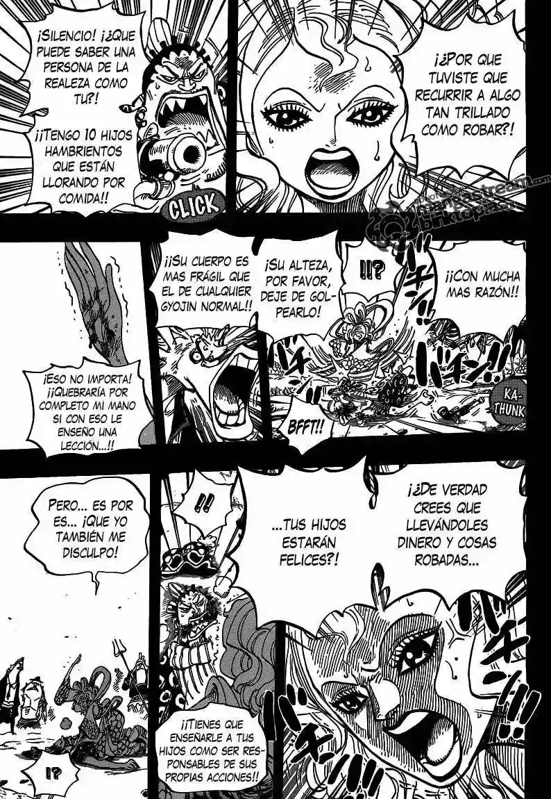 One Piece Capítulo 621 - Página 6 en español