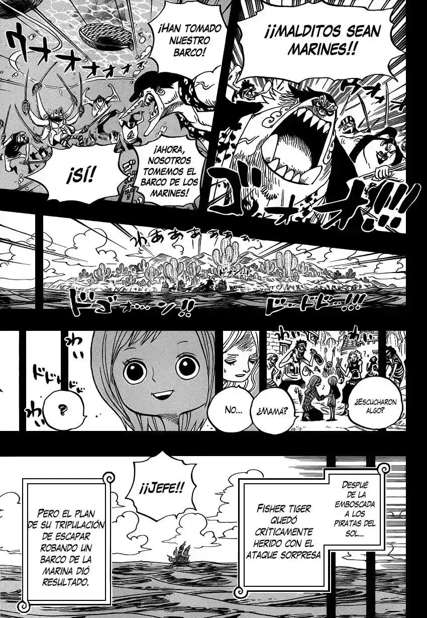 One Piece Capítulo 623 - Página 14 en español