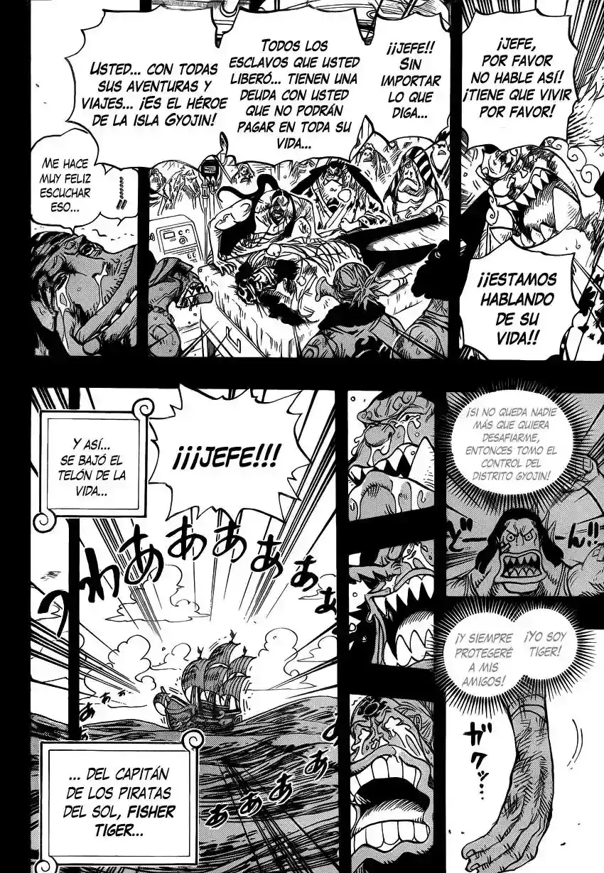 One Piece Capítulo 623 - Página 19 en español