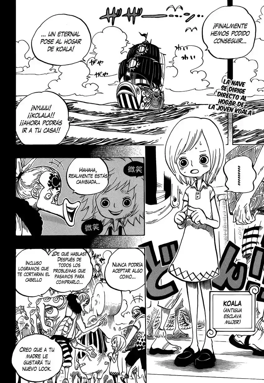 One Piece Capítulo 623 - Página 3 en español