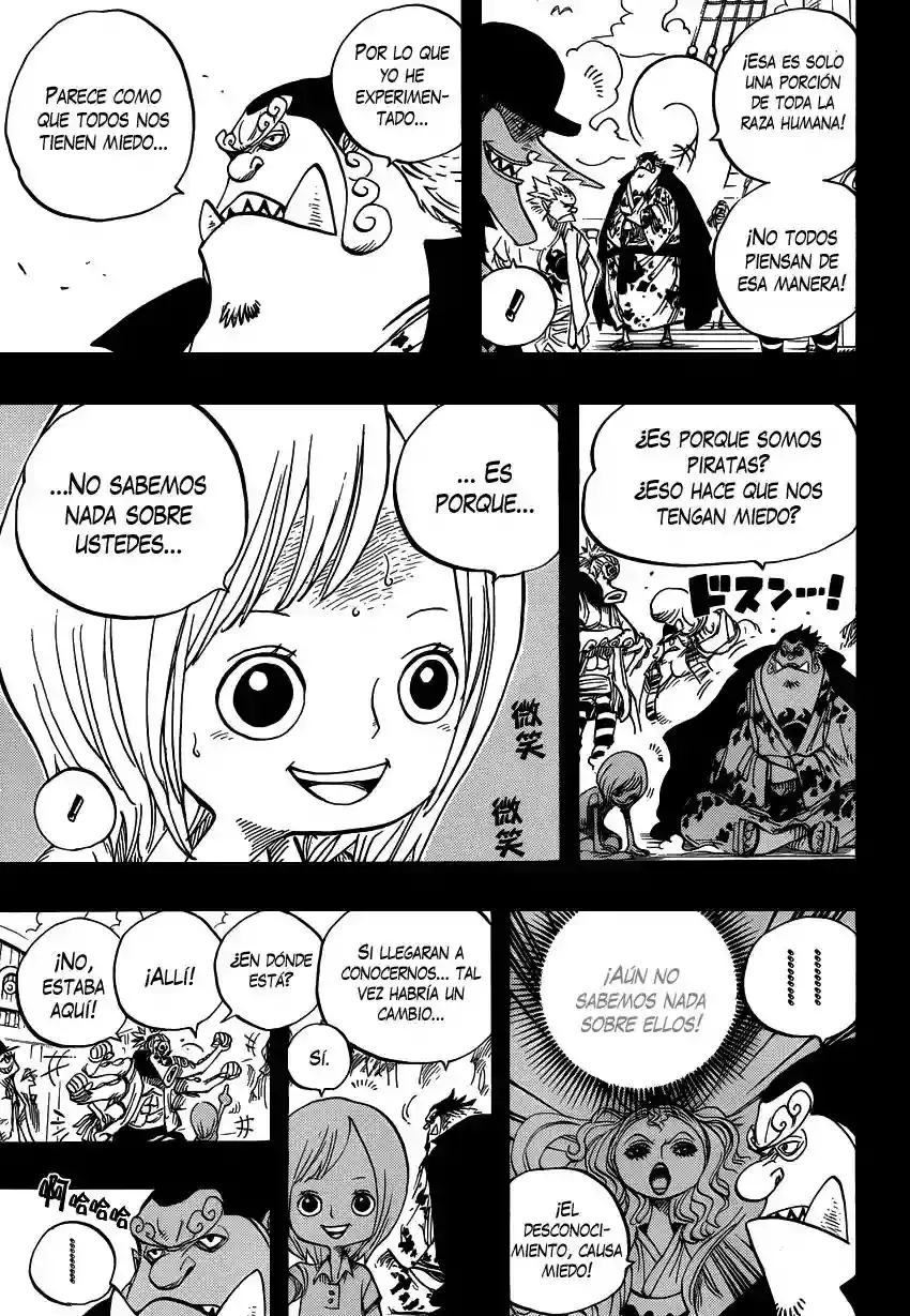 One Piece Capítulo 623 - Página 6 en español