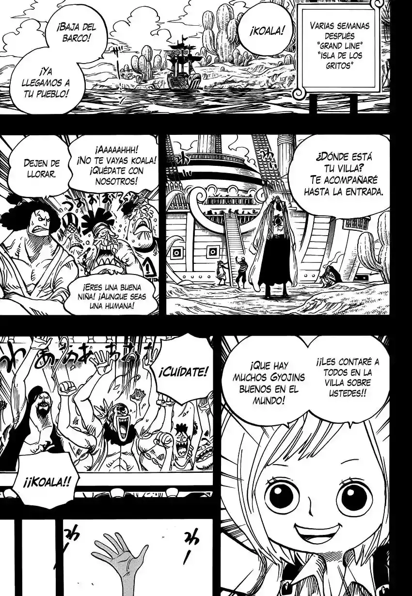 One Piece Capítulo 623 - Página 8 en español