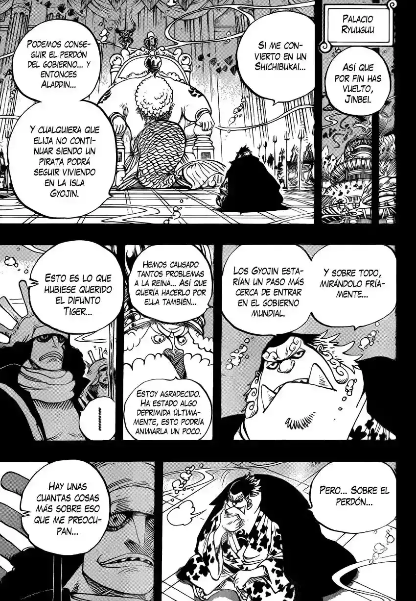One Piece Capítulo 624 - Página 14 en español