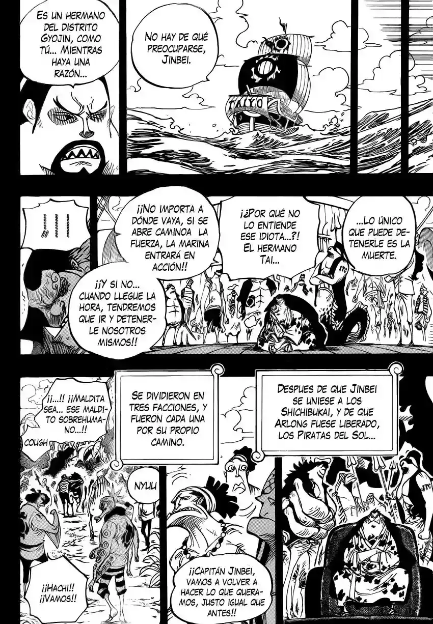One Piece Capítulo 624 - Página 17 en español