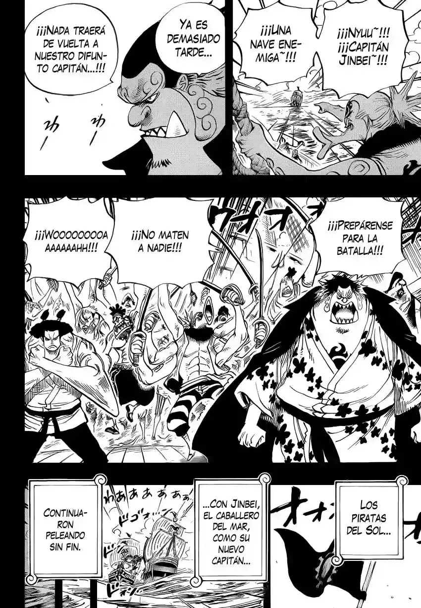 One Piece Capítulo 624 - Página 5 en español