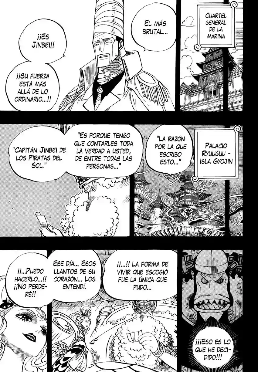 One Piece Capítulo 624 - Página 6 en español