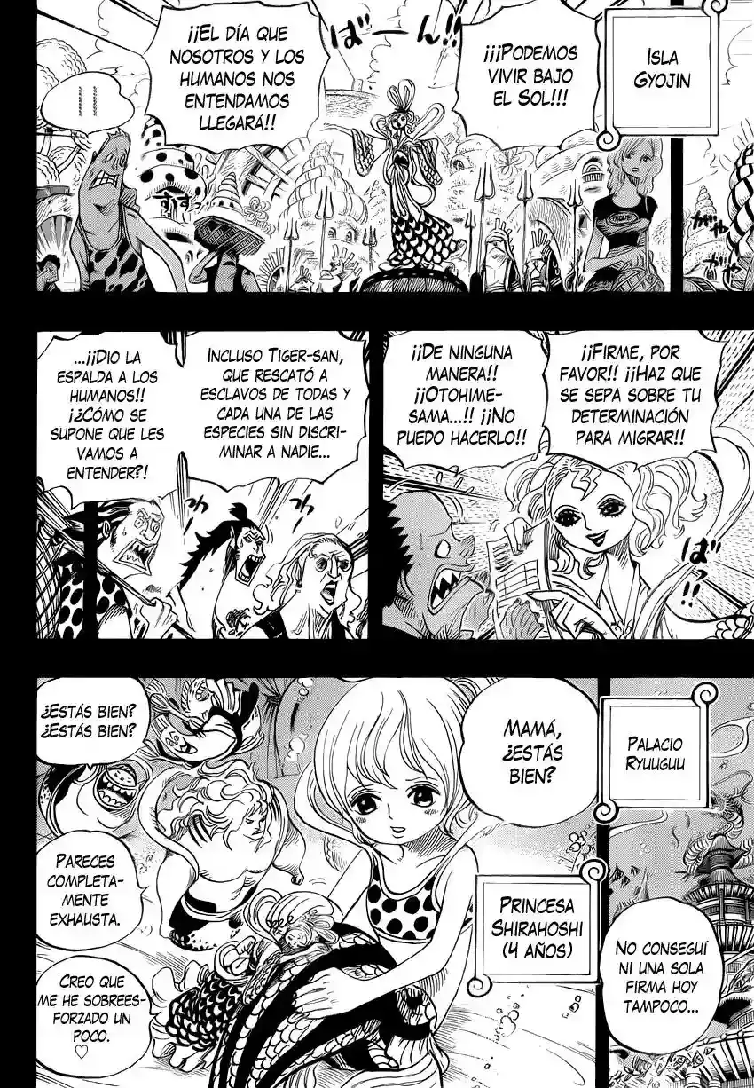 One Piece Capítulo 624 - Página 7 en español