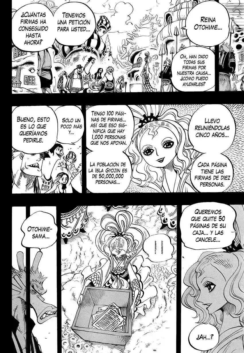One Piece Capítulo 624 - Página 9 en español