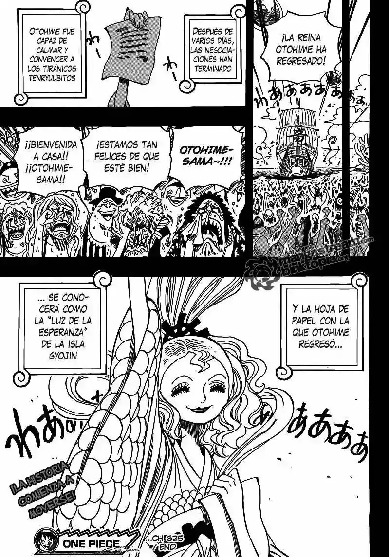 One Piece Capítulo 625 - Página 19 en español