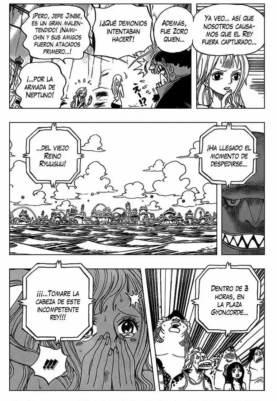 One Piece Capítulo 628 - Página 11 en español