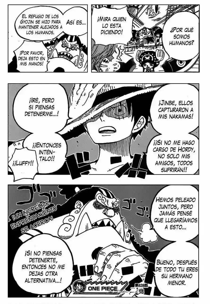 One Piece Capítulo 628 - Página 21 en español