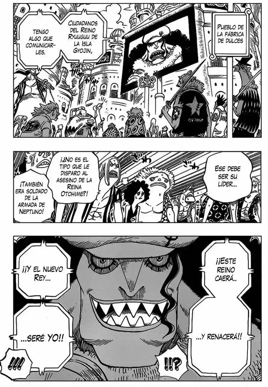 One Piece Capítulo 628 - Página 6 en español