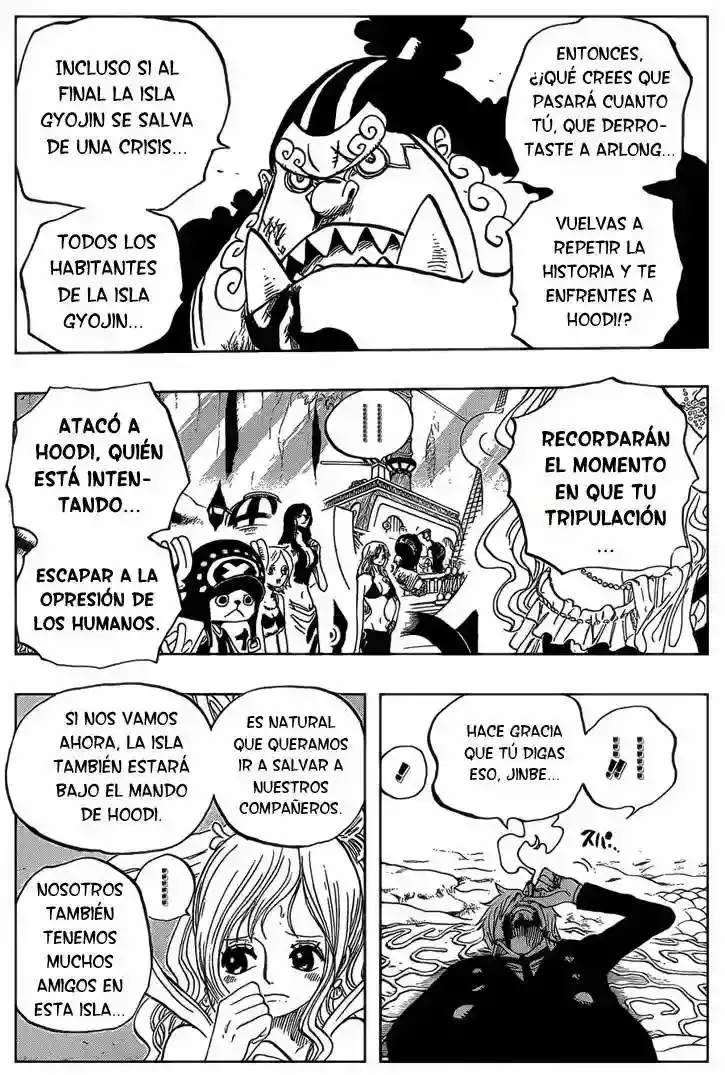 One Piece Capítulo 629 - Página 10 en español