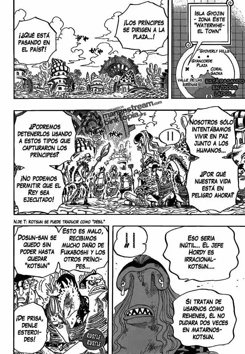 One Piece Capítulo 630 - Página 3 en español