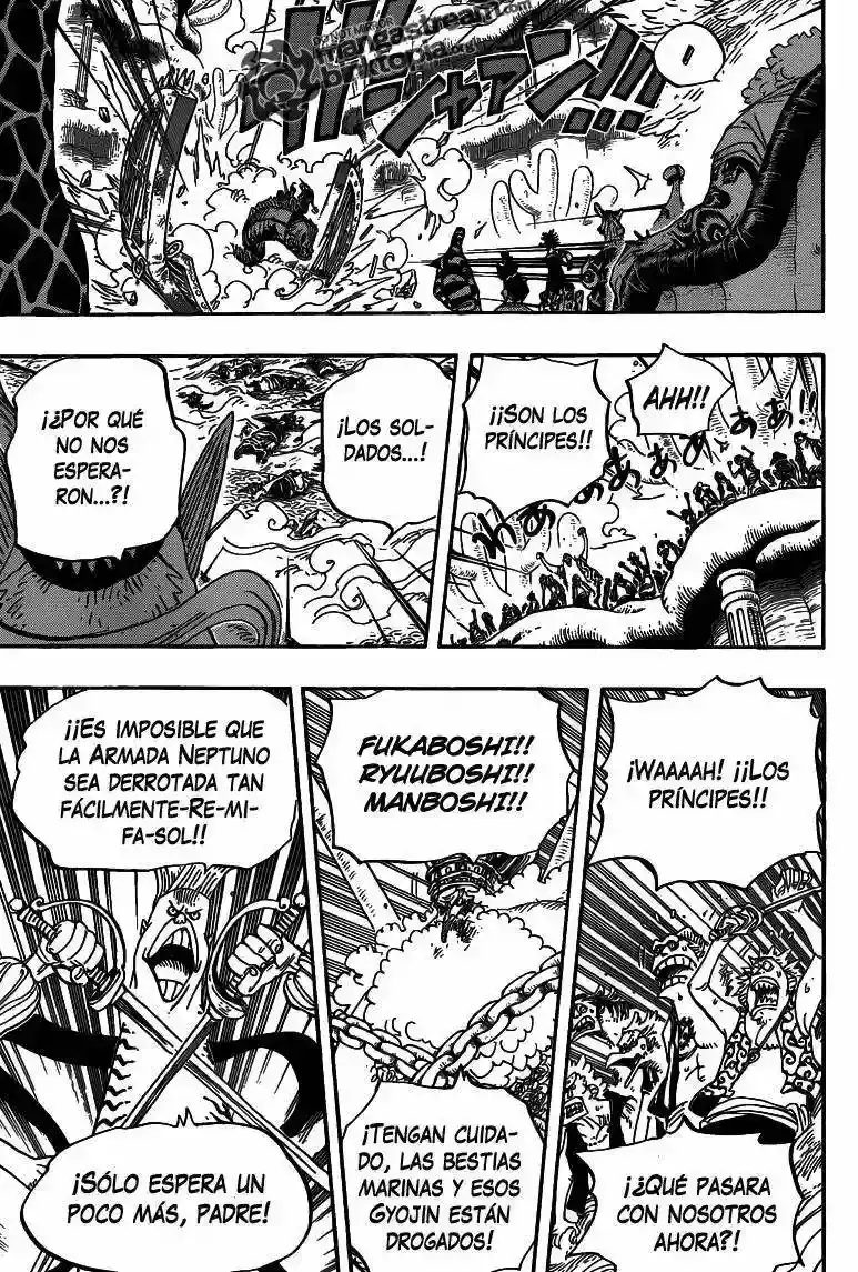 One Piece Capítulo 631 - Página 13 en español
