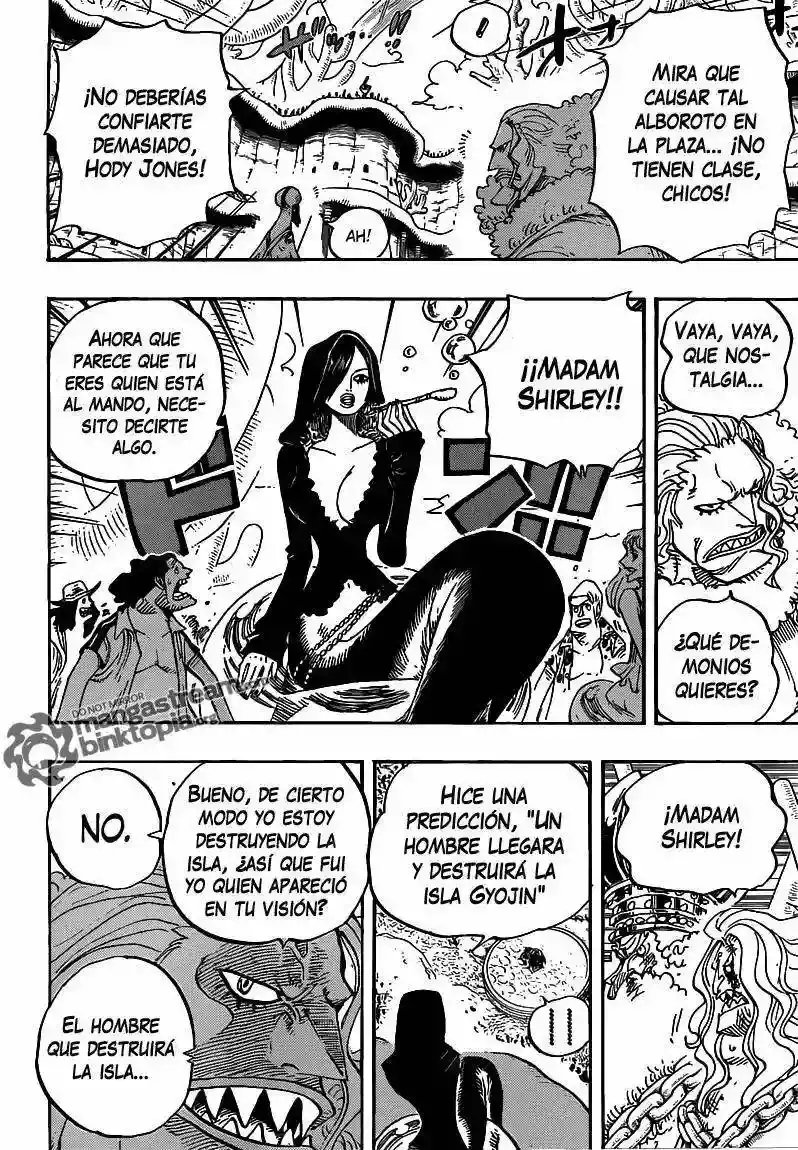 One Piece Capítulo 632 - Página 11 en español
