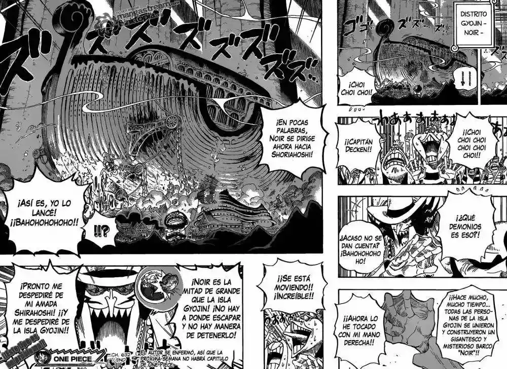 One Piece Capítulo 632 - Página 17 en español