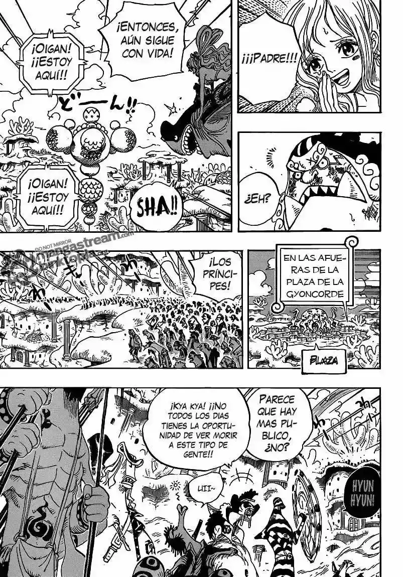 One Piece Capítulo 632 - Página 4 en español