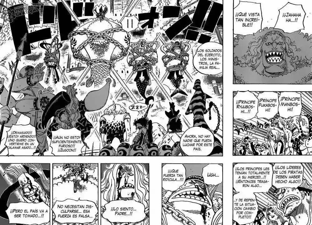 One Piece Capítulo 632 - Página 5 en español
