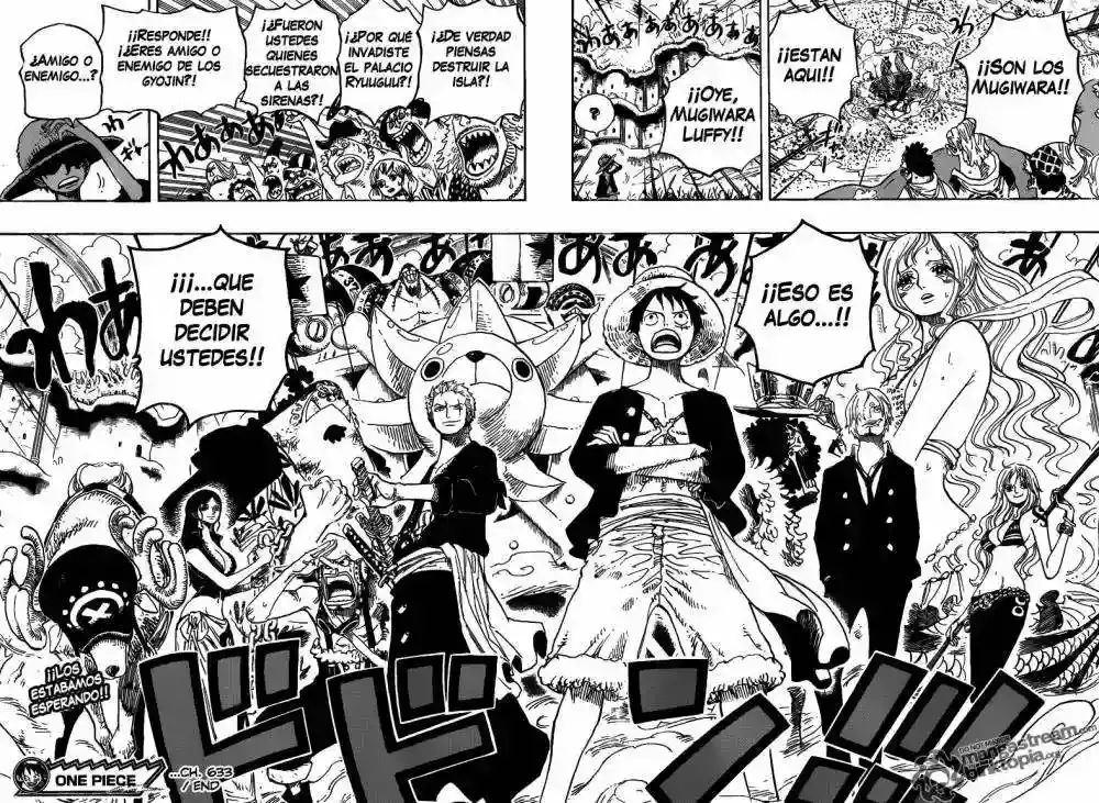 One Piece Capítulo 633 - Página 17 en español
