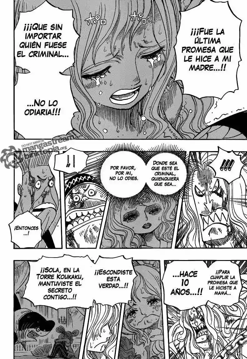 One Piece Capítulo 633 - Página 4 en español
