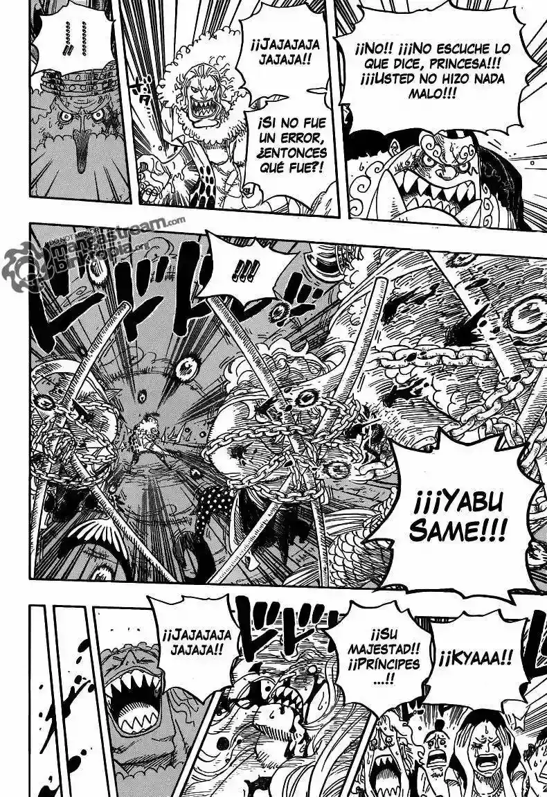 One Piece Capítulo 633 - Página 6 en español