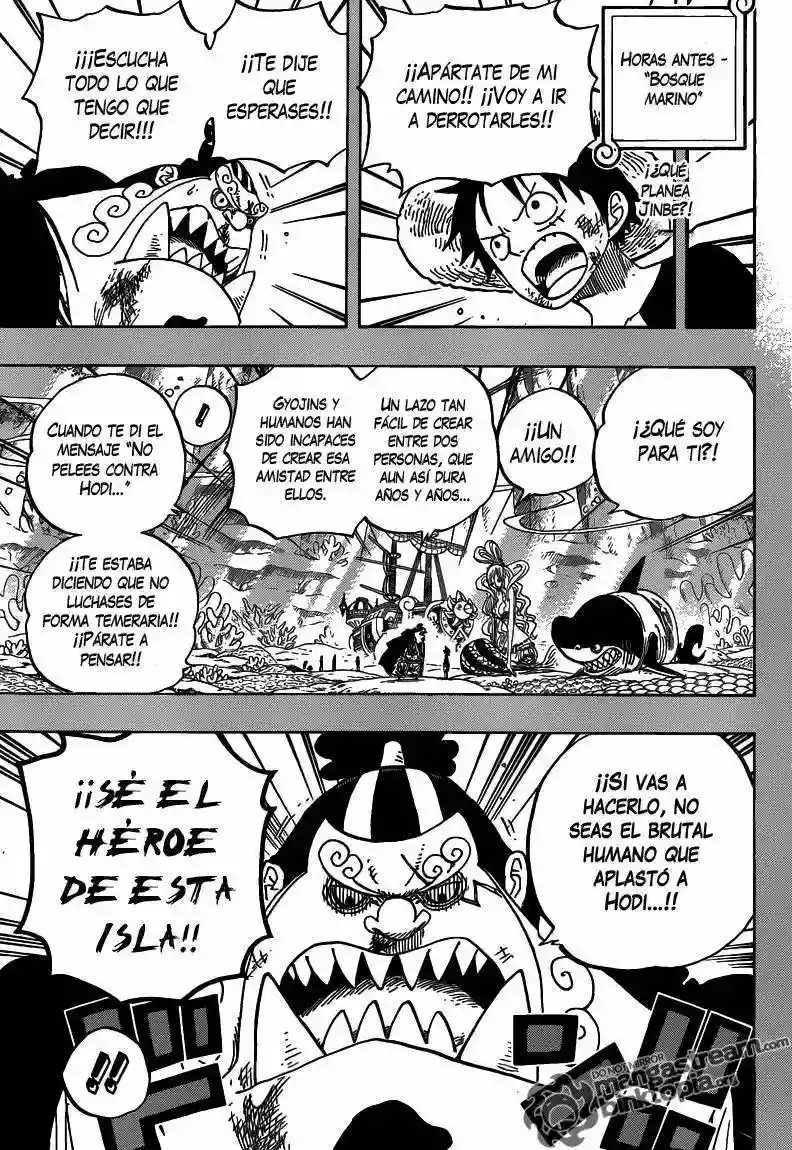 One Piece Capítulo 634 - Página 3 en español
