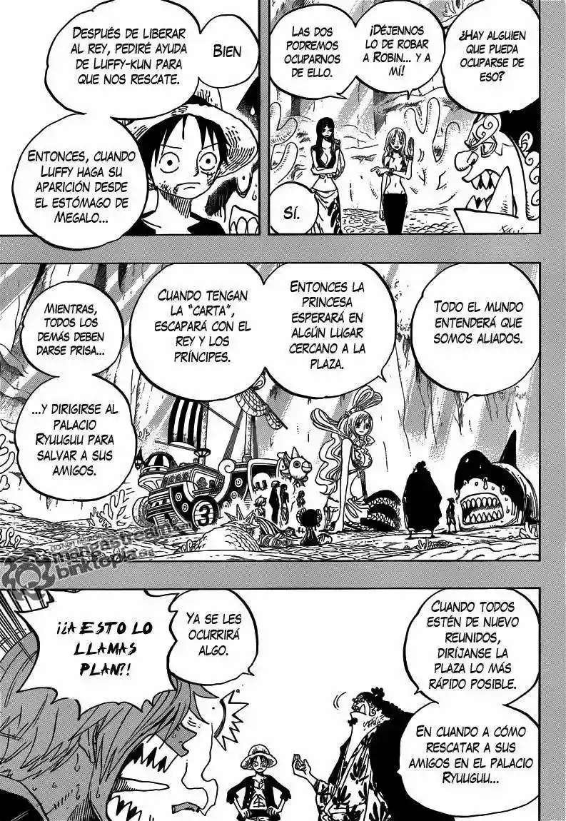 One Piece Capítulo 634 - Página 5 en español