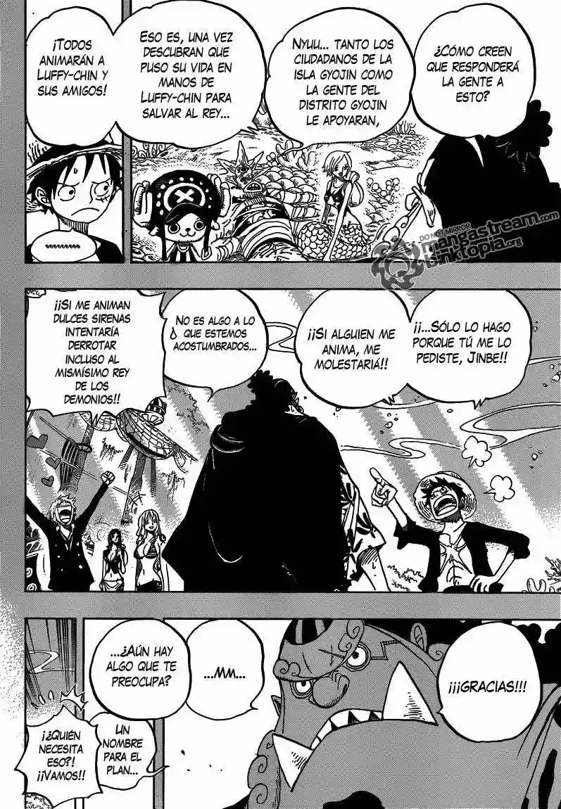 One Piece Capítulo 634 - Página 6 en español