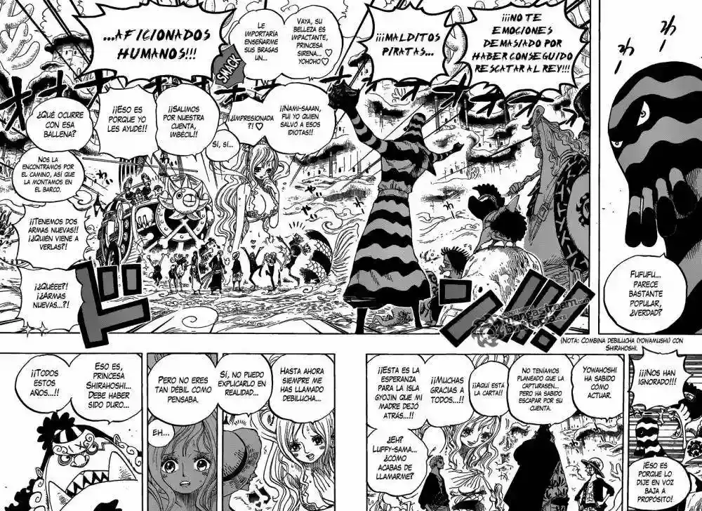 One Piece Capítulo 634 - Página 8 en español