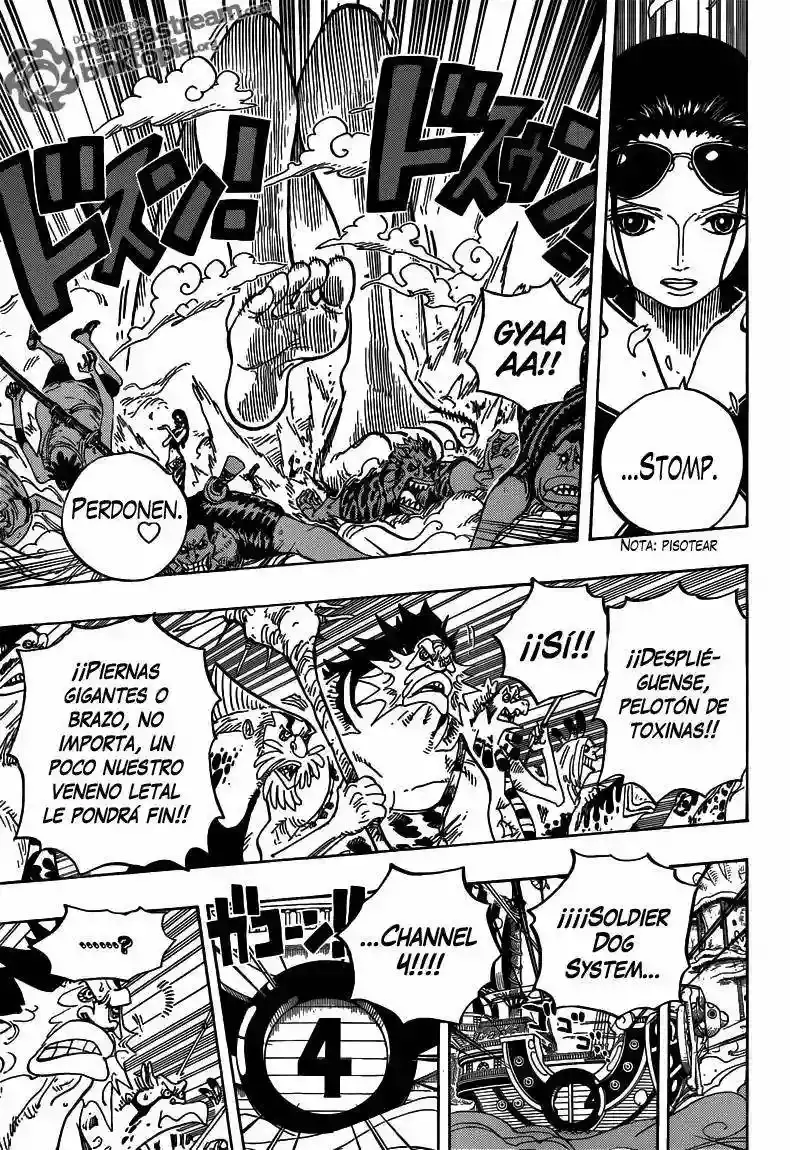 One Piece Capítulo 635 - Página 13 en español