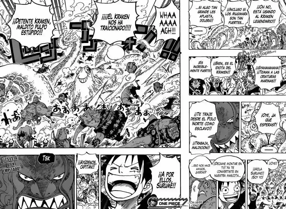 One Piece Capítulo 635 - Página 18 en español