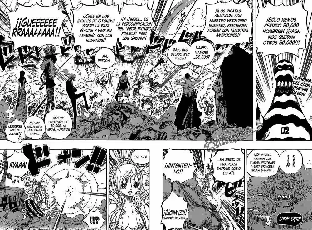 One Piece Capítulo 635 - Página 3 en español