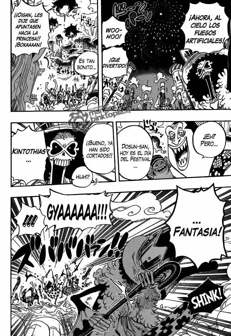 One Piece Capítulo 635 - Página 6 en español