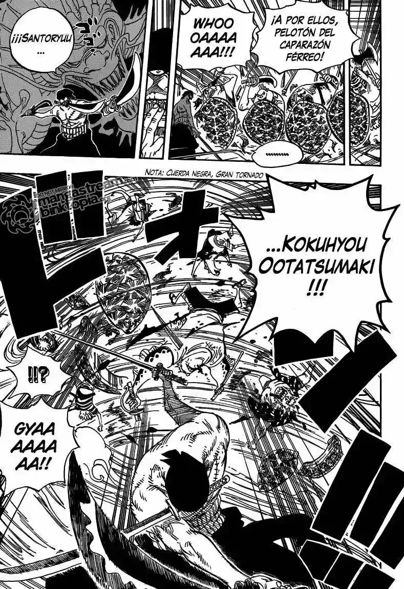 One Piece Capítulo 635 - Página 7 en español