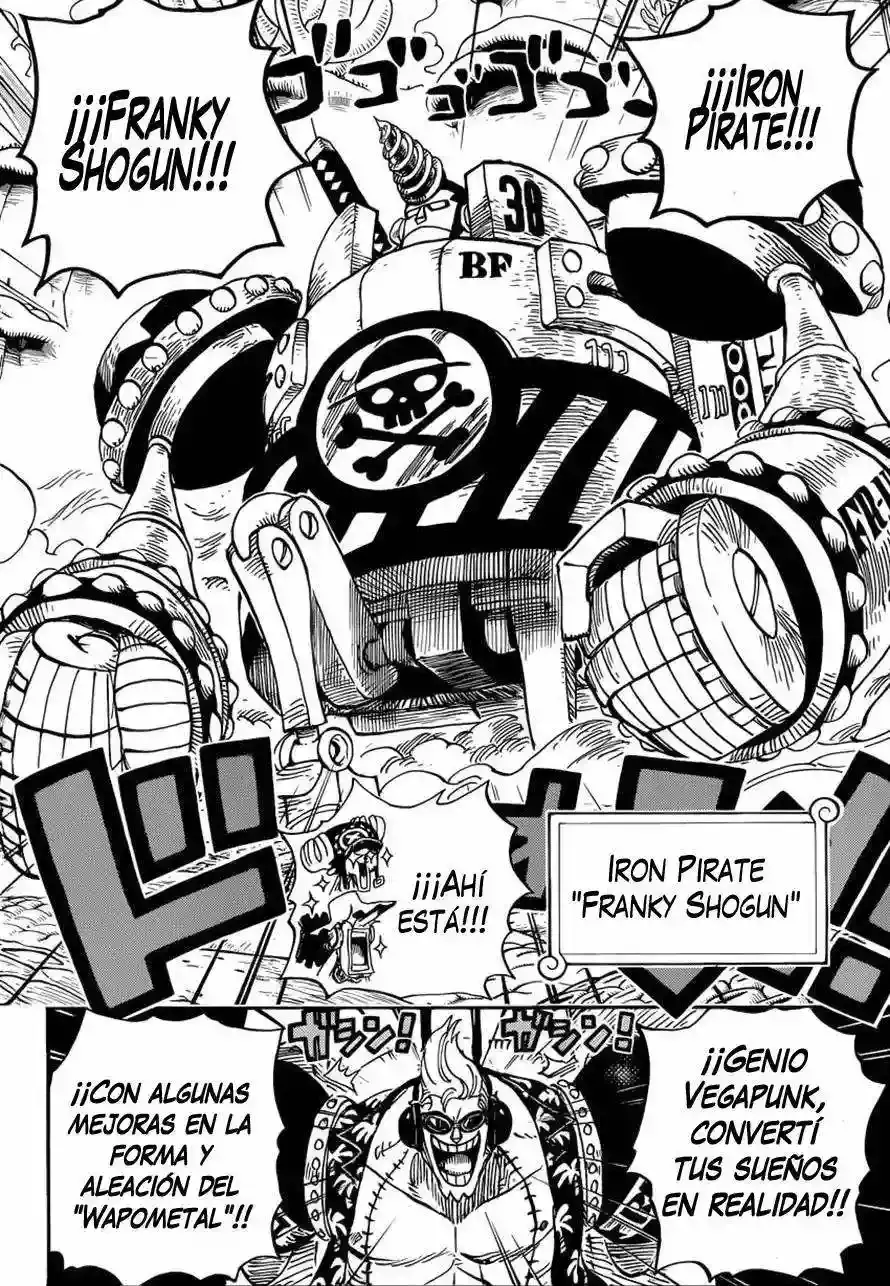 One Piece Capítulo 636 - Página 6 en español