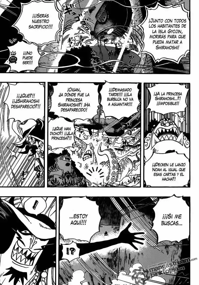 One Piece Capítulo 637 - Página 14 en español