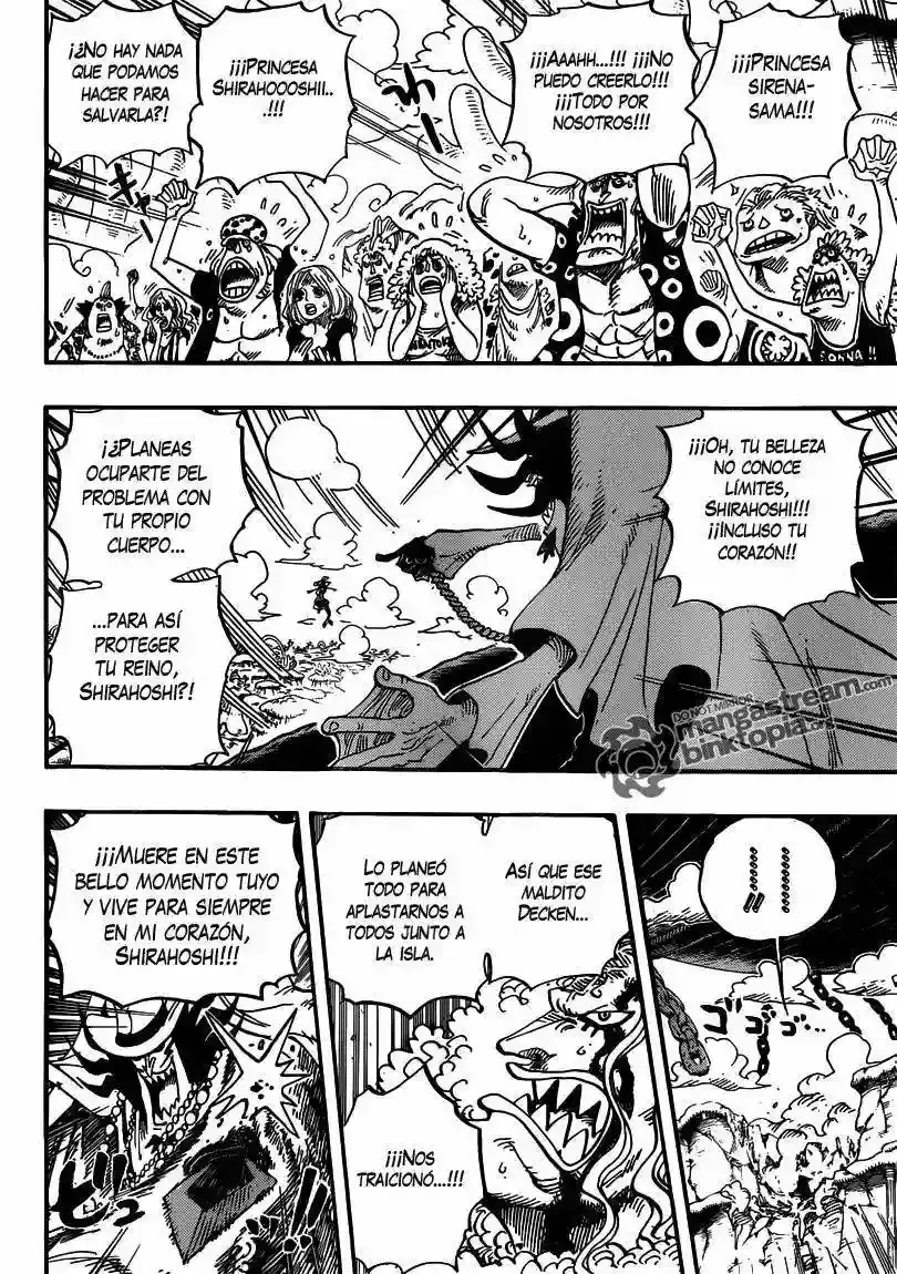 One Piece Capítulo 637 - Página 16 en español