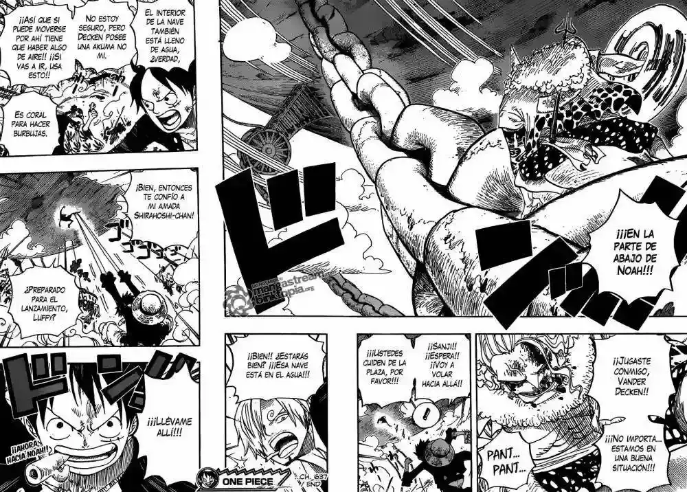 One Piece Capítulo 637 - Página 18 en español
