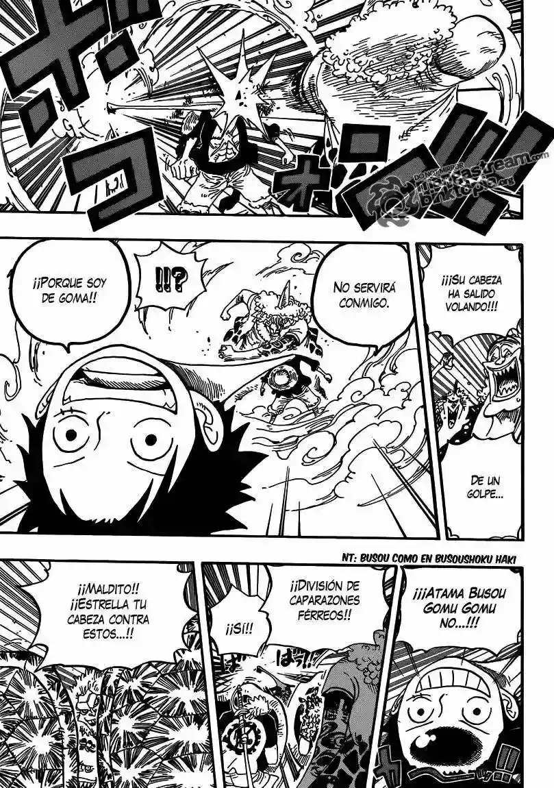 One Piece Capítulo 637 - Página 4 en español
