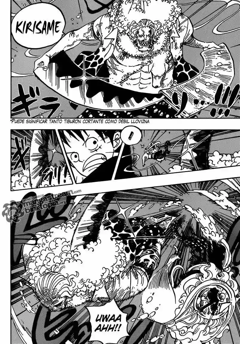 One Piece Capítulo 638 - Página 16 en español