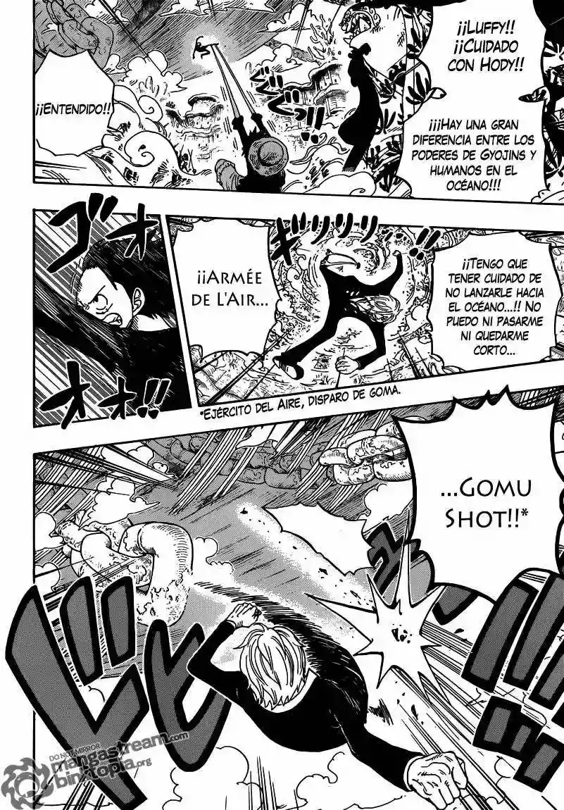 One Piece Capítulo 638 - Página 5 en español