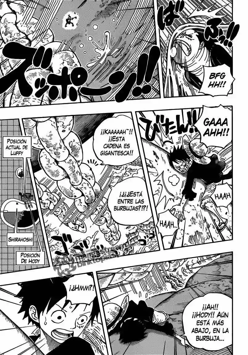 One Piece Capítulo 638 - Página 6 en español